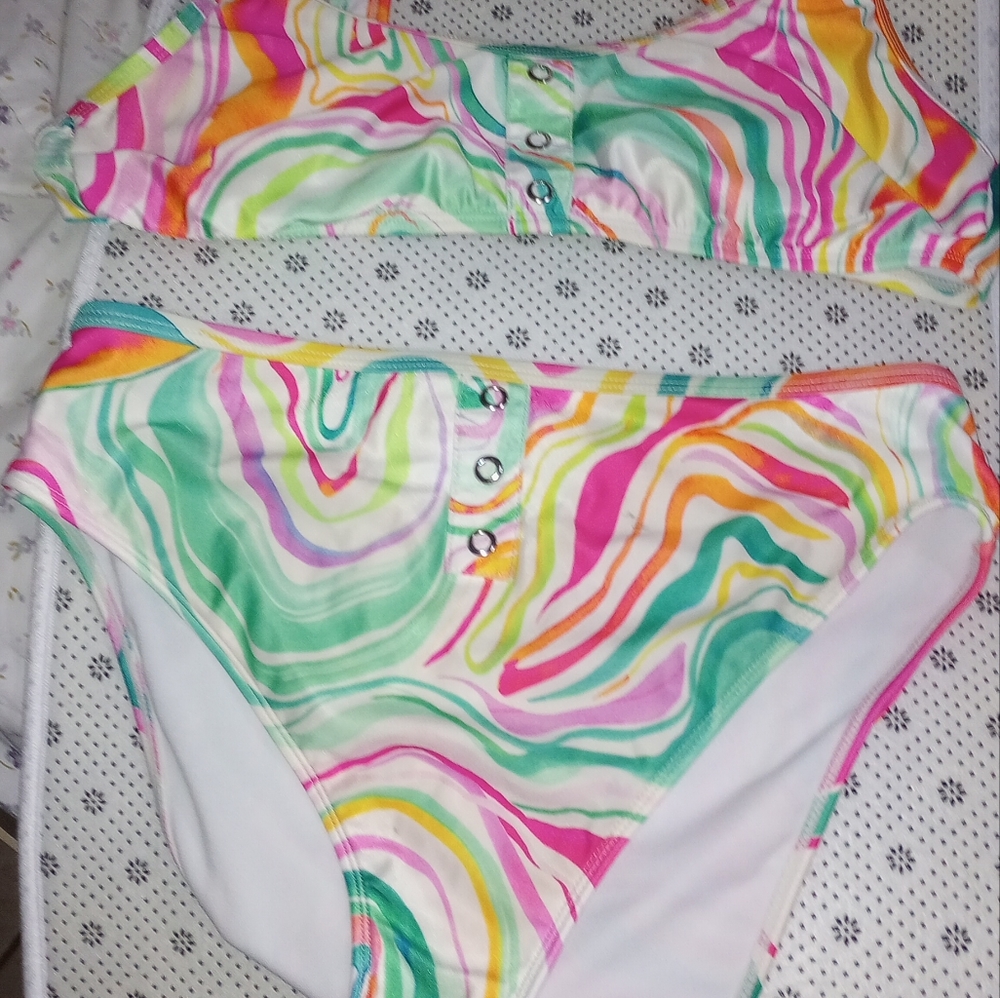 Swwining suit 2   included top.